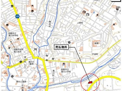(値下げ) 北海道函館市 湯の川駅14分 土地 679万円の国有財産物件 #1