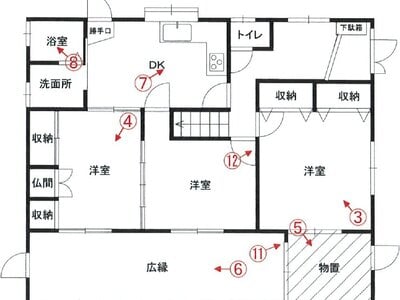 (値下げ) 福岡県北九州市小倉北区 北方駅10分 戸建て 298万円の競売物件 #2