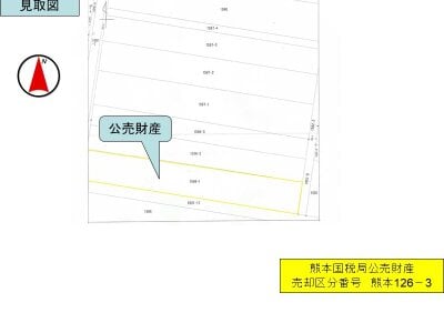 鹿児島県霧島市 国分駅 農地 72万円の国税庁公売物件 #3