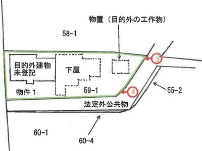 青森県十和田市 土地 70万円の競売物件 #1