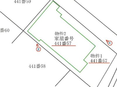 愛媛県松山市 石手川公園駅5分 戸建て 301万円の競売物件 #1