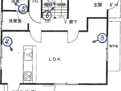 石川県小松市 粟津駅25分 戸建て 189万円の競売物件 #2