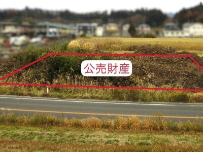 宮城県角田市 北丸森駅17分 土地 38万円の官公庁公売物件 #1