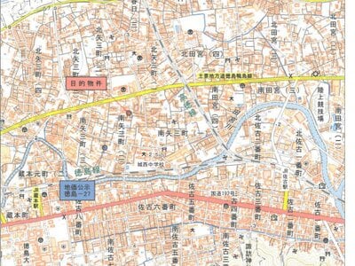 徳島県徳島市 蔵本駅11分 戸建て 328万円の競売物件 #1