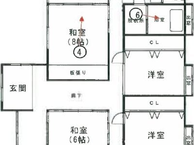福岡県田川市 豊前川崎駅 戸建て 438万円の競売物件 #1