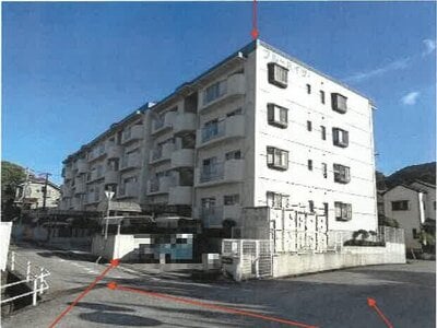 高知県高知市 朝倉駅前駅23分 マンション「大谷ブルーハイツ」406万円の競売物件情報 #1