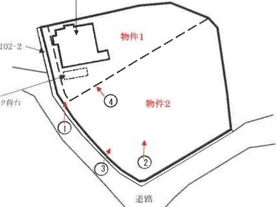 福岡県宮若市 勝野駅19分 土地 259万円の競売物件情報 #1