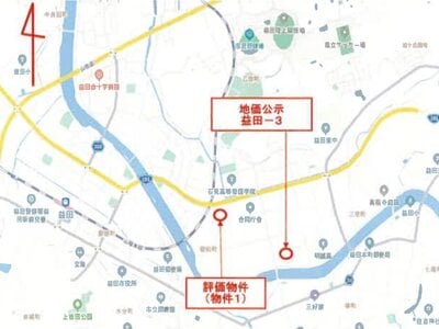 (値下げ) 島根県益田市 益田駅12分 土地 169万円の競売物件情報 #13