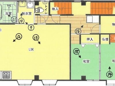 富山県高岡市 高岡駅6分 戸建て 1,208万円の競売物件情報 #2