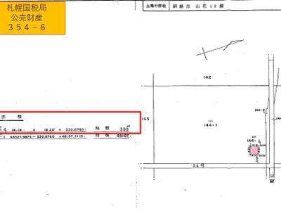 北海道釧路市 大楽毛駅 農地 40万円の国税庁公売物件情報 #11