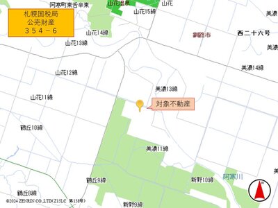 北海道釧路市 大楽毛駅 農地 40万円の国税庁公売物件情報 #7