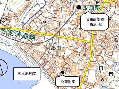 (値下げ) 愛知県蒲郡市 西浦駅8分 土地 367万円の官公庁公売物件情報 #12
