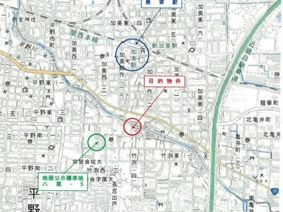 大阪府八尾市 加美駅10分 土地 681万円の競売物件情報 #11