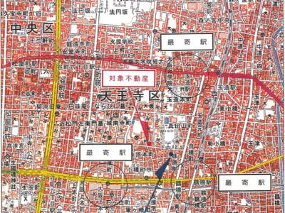 大阪府大阪市天王寺区 鶴橋駅6分 マンション「グラン・ピア真田山」599万円の競売物件情報 #9