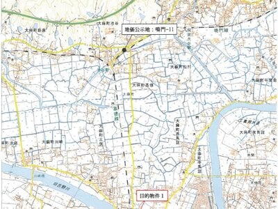 徳島県鳴門市 勝瑞駅11分 土地 63万円の競売物件情報 #7