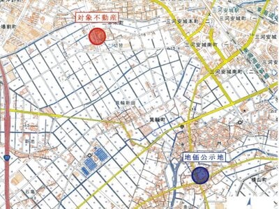 愛知県安城市 東刈谷駅16分 土地 529万円の競売物件情報 #5