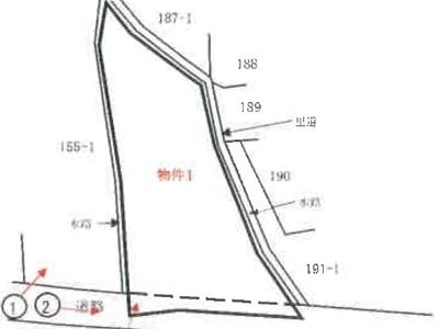 福岡県宮若市 教育大前駅 農地 26万円の競売物件情報 #1