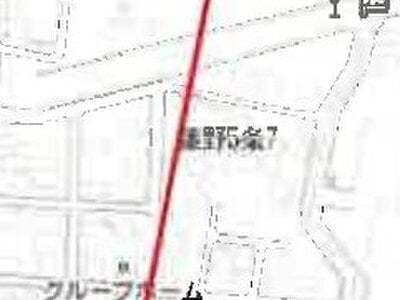 (値下げ) 北海道札幌市南区 真駒内駅 土地 99万円の競売物件情報 #2