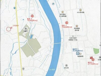 (値下げ) 秋田県仙北市 角館駅22分 土地 71万円の競売物件情報 #5