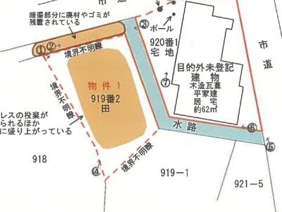 大分県別府市 別府大学駅 土地 143万円の競売物件情報 #1