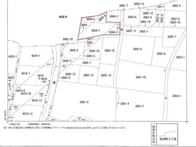 (値下げ) 群馬県桐生市 新桐生駅10分 土地 88万円の官公庁公売物件情報 #5