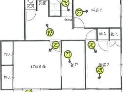(値下げ) 長崎県佐世保市 山の田駅10分 戸建て 135万円の競売物件情報 #2