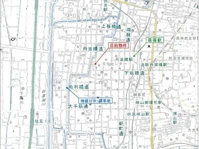 京都府京都市伏見区 丹波橋駅7分 マンション「下板橋住宅」536万円の競売物件情報 #8