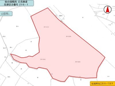 (値下げ) 青森県上北郡七戸町 七戸十和田駅 農地 144万円の国税庁公売物件情報 #7