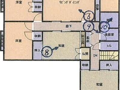 石川県金沢市 乙丸駅10分 戸建て 1,217万円の競売物件情報 #2