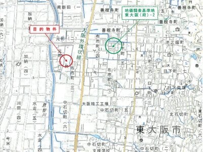 大阪府東大阪市 新石切駅22分 農地 6,647万円の競売物件情報 #11