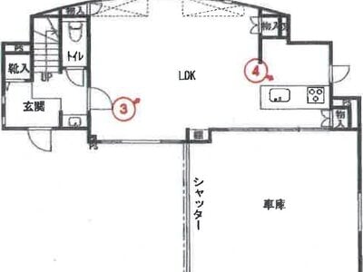 千葉県習志野市 京成大久保駅6分 戸建て 4,241万円の競売物件情報 #1