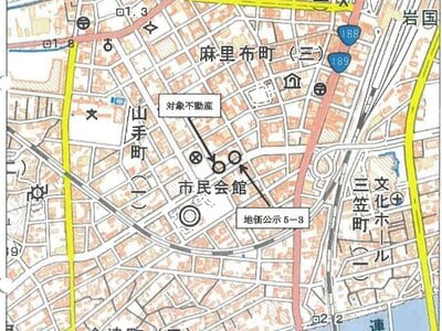 山口県岩国市 岩国駅9分 マンション「グランドール岩国アカシア通り」733万円の競売物件情報 #4