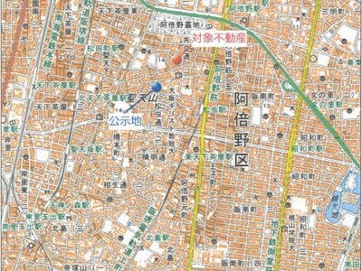 大阪府大阪市阿倍野区 松虫駅5分 土地 1,344万円の競売物件情報 #3