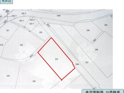 富山県富山市 越中八尾駅 農地 27万円の国税庁公売物件情報 #4