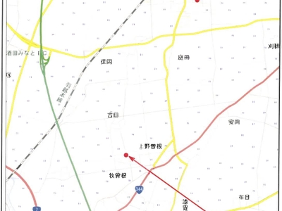 山形県酒田市 本楯駅 土地 100万円の競売物件情報 #4