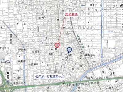 愛知県名古屋市西区 上小田井駅15分 土地 556万円の競売物件情報 #9
