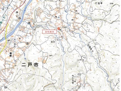 岩手県二戸市 金田一温泉駅 土地 50万円の競売物件情報 #7