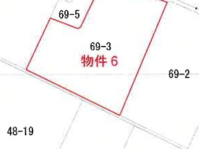 青森県三戸郡五戸町 苫米地駅 土地 248万円の競売物件情報 #6