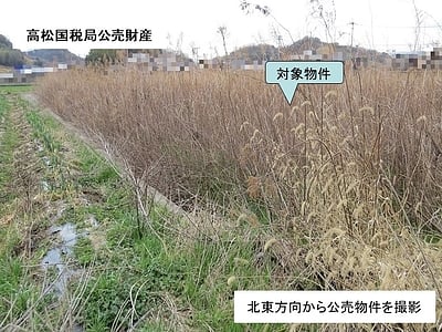 (値下げ) 香川県丸亀市 栗熊駅 農地 34万円の国税庁公売物件情報 #4
