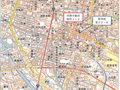 静岡県富士市 吉原本町駅6分 戸建て 1,725万円の競売物件情報 #10