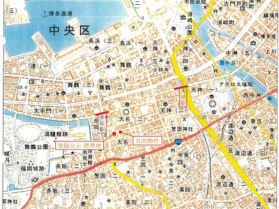 福岡県福岡市中央区 赤坂駅3分 マンション「藤和大名コープ」420万円の競売物件情報 #5