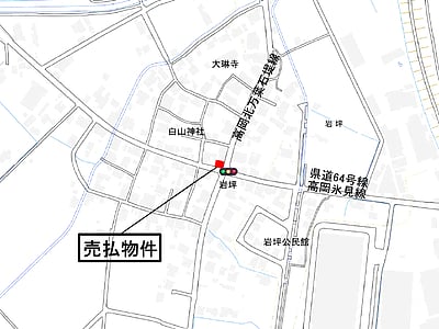 富山県高岡市 高岡やぶなみ駅 土地 23万円の国有財産売却物件情報 #2