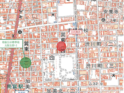 大阪府大阪市生野区 南巽駅8分 戸建て 2,587万円の競売物件情報 #2