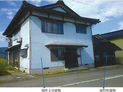 (値下げ) 山形県鶴岡市 鶴岡駅 戸建て 91万円の競売物件情報 #1