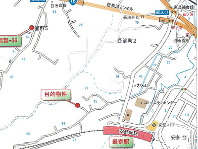 神奈川県横須賀市 安針塚駅3分 土地 129万円の競売物件情報 #5