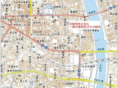 大分県大分市 大分駅18分 マンション「グリーンヒル舞鶴リバープレイス」1,747万円の競売物件情報 #10