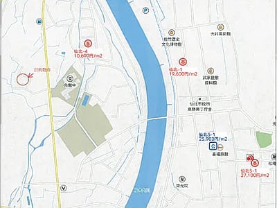 (値下げ) 秋田県仙北市 角館駅22分 土地 49万5,000円の競売物件情報 #5