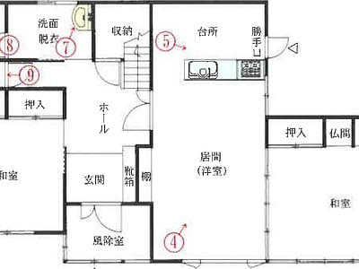 青森県五所川原市 五農校前駅15分 戸建て 81万5,000円の競売物件情報 #2