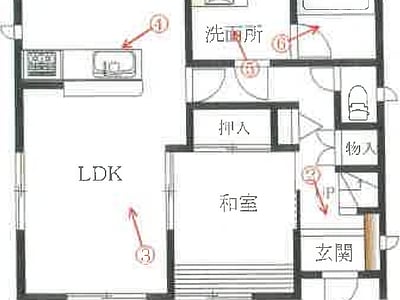 福岡県久留米市 南久留米駅15分 戸建て 1,063万円の競売物件情報 #1