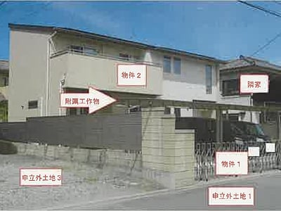 山梨県中央市 東花輪駅11分 戸建て 1,038万円の競売物件情報 #1
